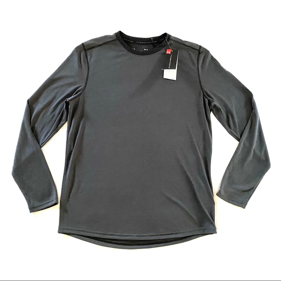 SOLD! 💚Under Armour Threadborne Long Sleeve Tee - Picture 2 of 8